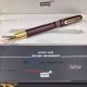 Perfect Replica Montblanc Gold Clip Brown M Marc Rollerball Pen (4)_th.jpg
